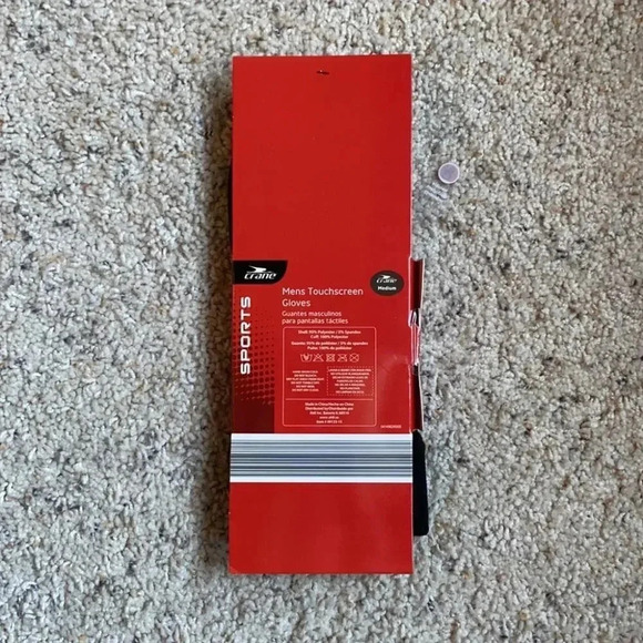 Crane Men’s Touchscreen Gloves Medium - Picture 2 of 6